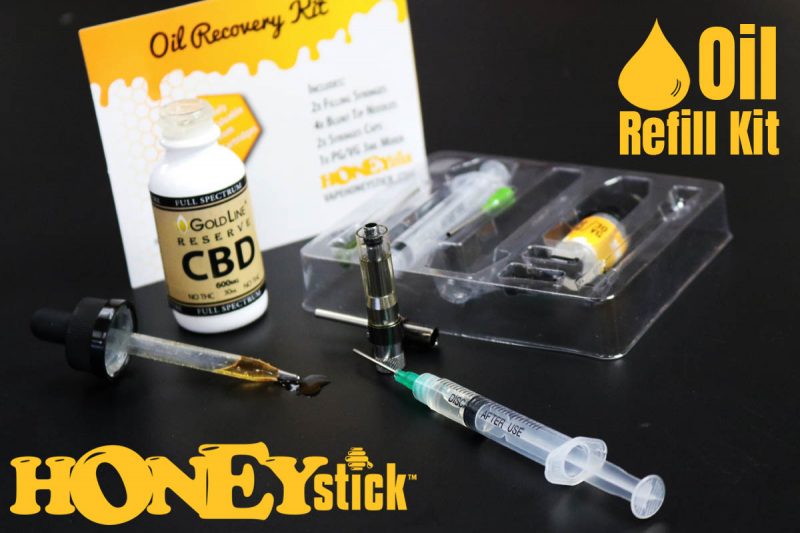 Oil Vape Pen Cartridge Refill & Recovery Kit