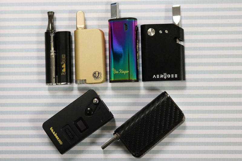 Selection of Honeystick Mini Box Mods